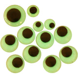 Glow in the Dark Googly Eyes Self-Adhesive, 30 pcs.