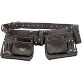 Draper Tools Draper Tools Tool Belt s torbico 50 mm oljno zbliženo usnjeno črno