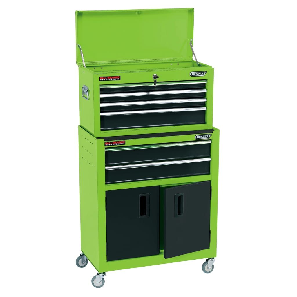 Draper Tools Draper Tools valj z orodjem 61.6x33x99,8 cm zelena