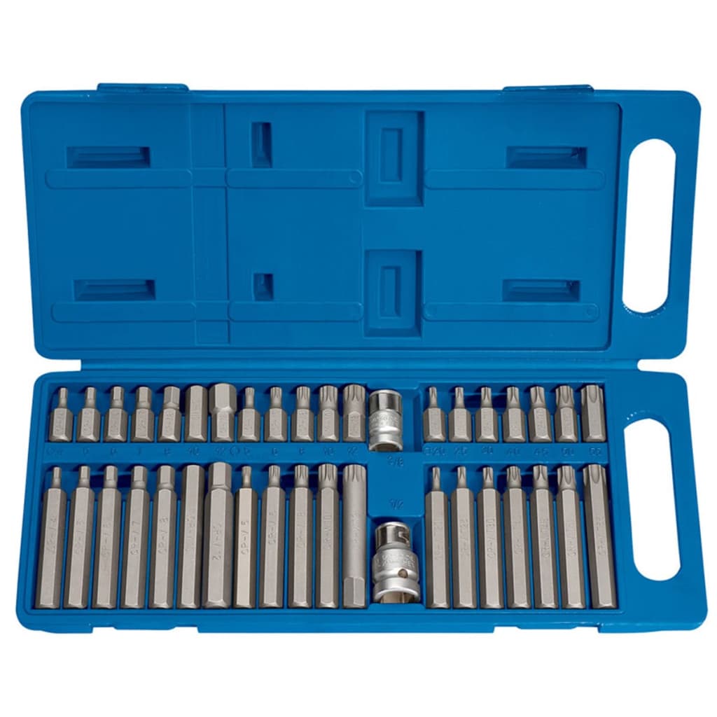 Draper Tools Draper Tools Hexanorna, Torx Spline Bit Set 40-delni TX-Star 33323