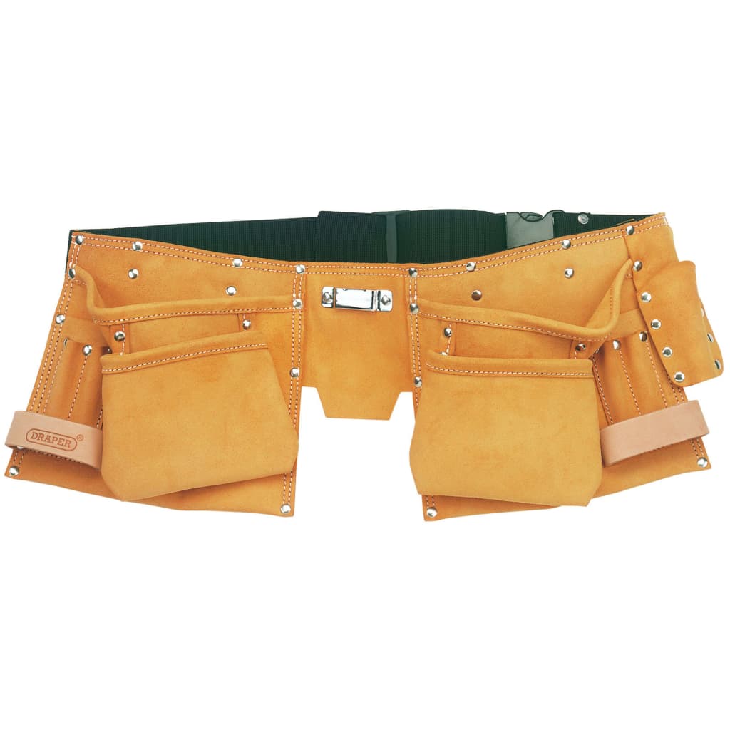 Draper Tools Draper Tools Tool Belt 50 mm dvojna usnjena marelična obarvana