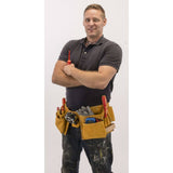 Draper Tools Draper Tools Tool Belt 50 mm dvojna usnjena marelična obarvana