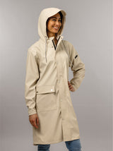 Cabalada de lluvia Mirage Rainboat - Tamaño XL - Hecho de Touch suave de poliéster - Off White