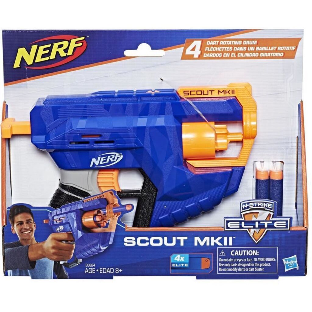 Nerf N-Strike Elite Scout MKII + 4 šipky