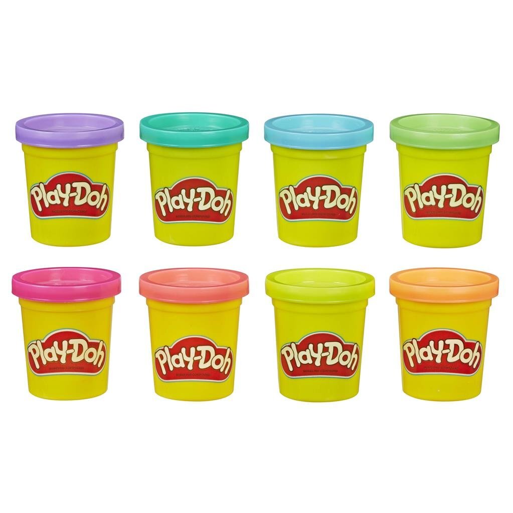 Play-doh sateenkaaren värit 8 saviastiaa