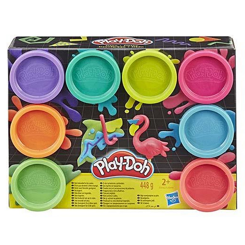 Play-doh sateenkaaren värit 8 saviastiaa