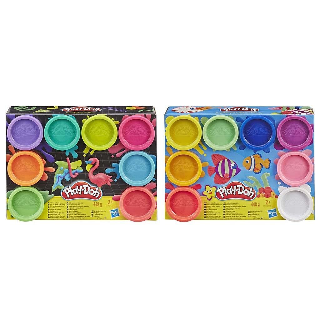 Play-doh sateenkaaren värit 8 saviastiaa