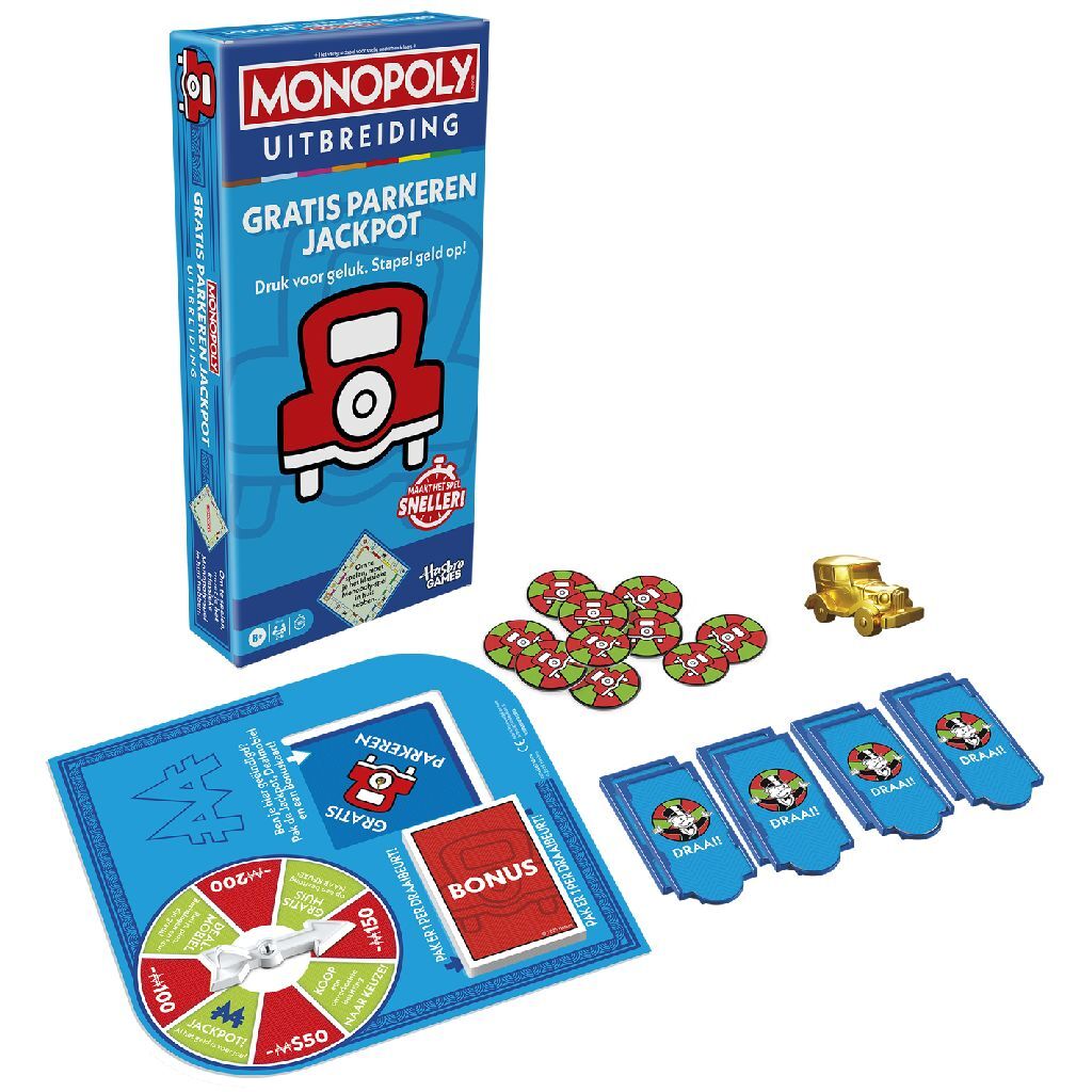 Spilmonopoludvidelse Gratis parkering Jackpot