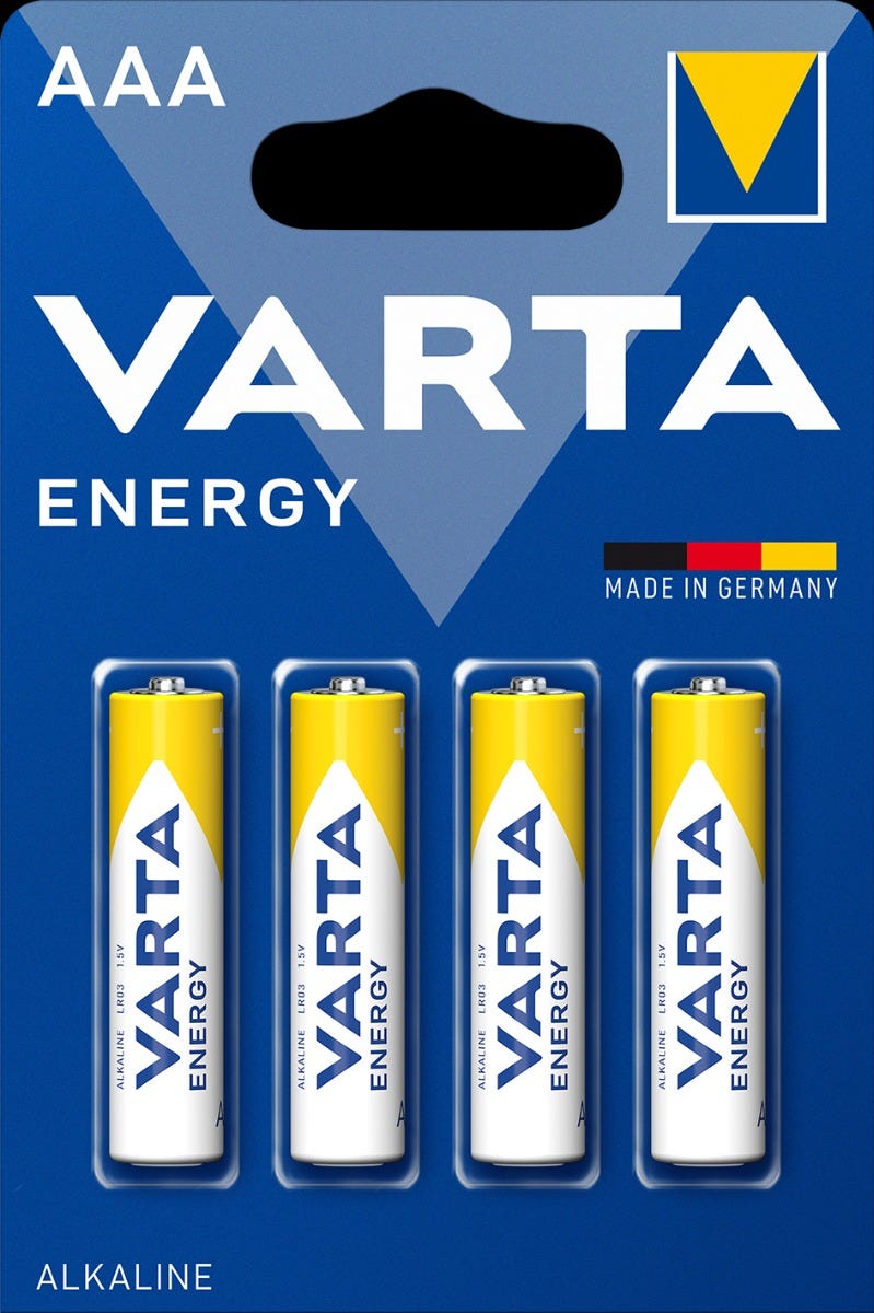 VARTA - VARTA BATTER R03 AAA ALK 15V KRT (4)
