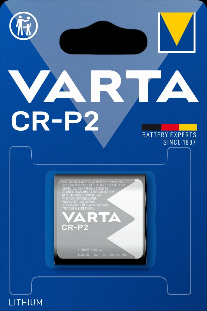 Varta batteria CR-P2 Shimano Auto D