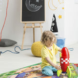 Achoka Play Kleed Horse Manneed, 100x150cm