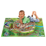 „Achoka Play Mat Castle“ viduramžiais, 100x150cm