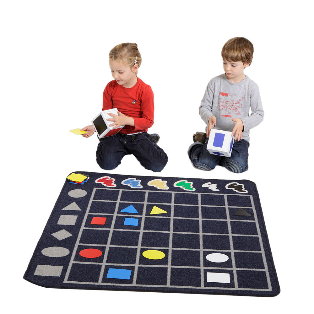 Achoka Formen an Sortéierung Play Kleed Spill