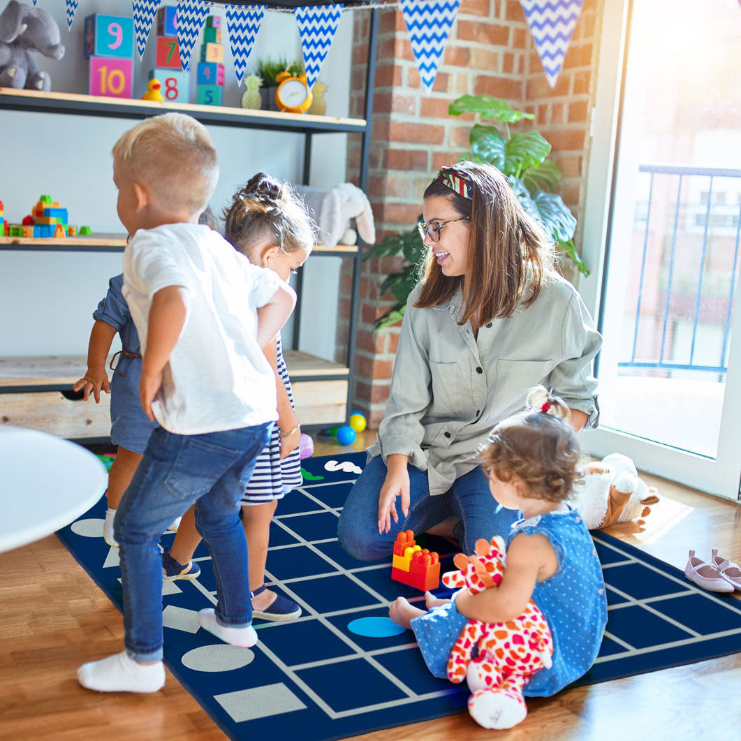 Achoka Formen an Sortéierung Play Kleed Spill