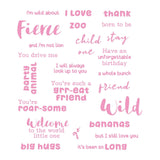 Tonic studios • stamp set wild about zoo