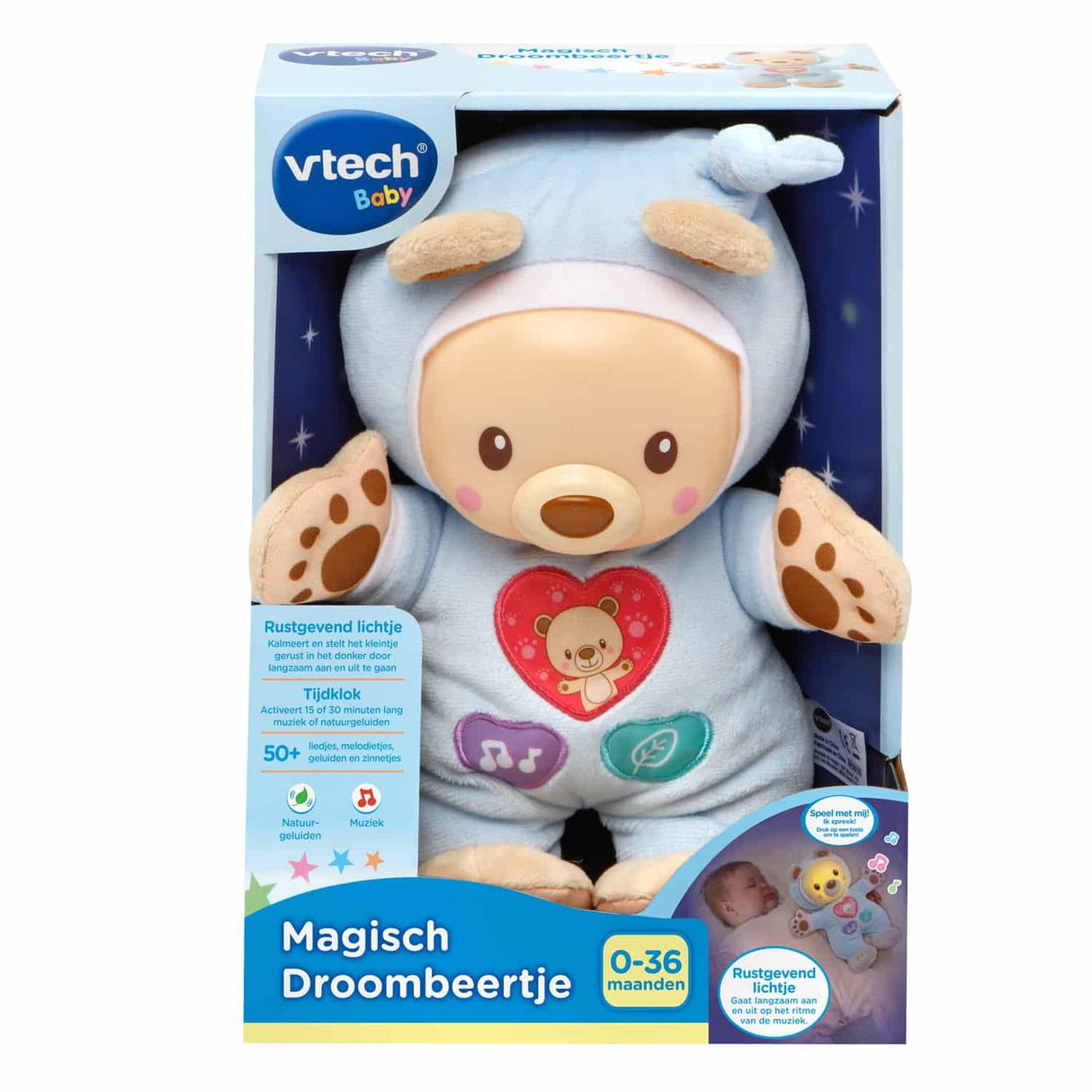 Vtech Magical Dream Bear bleu clair
