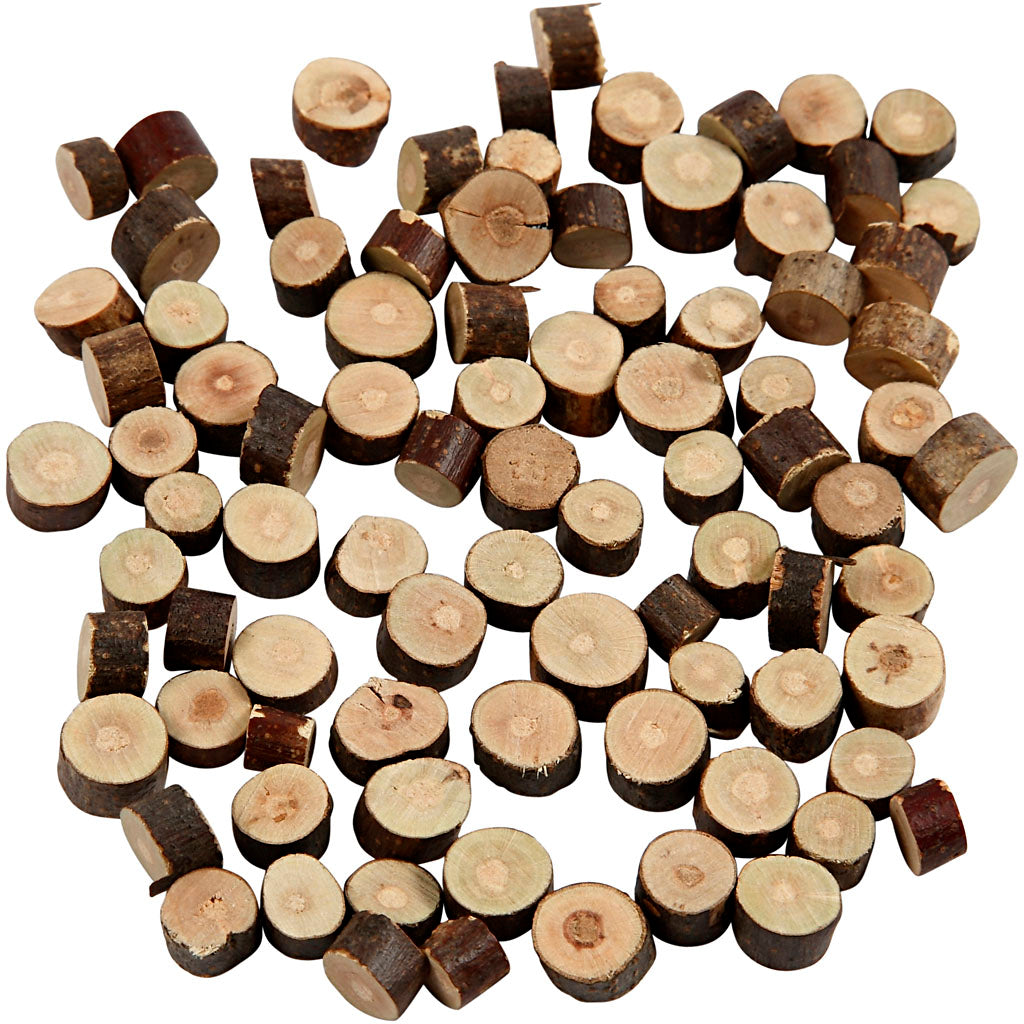 Creativ company wood mix, d 7-10 mm, thickness 4-5 mm, 230 gr 1 box