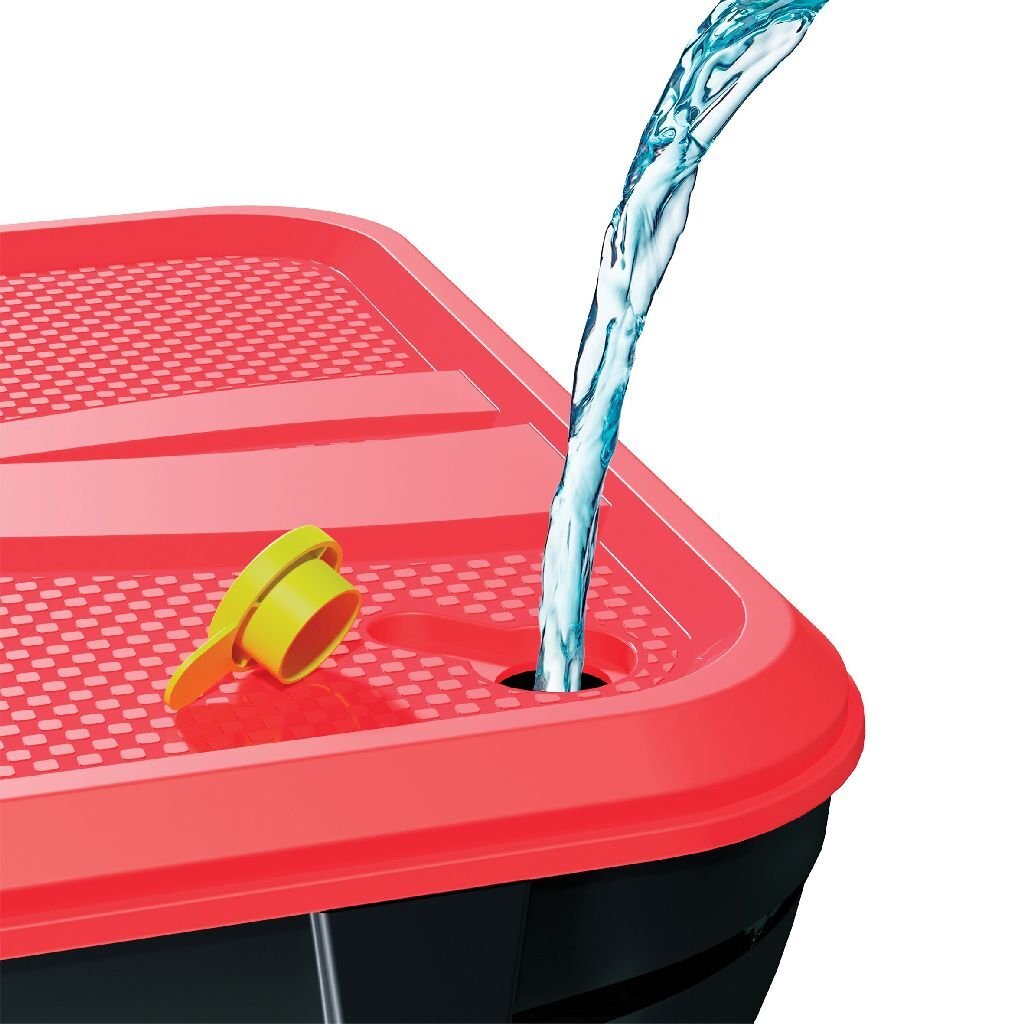 Abi Mookie Swingball Tennis Play Set rot