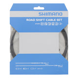 Set di cavi shimano set in acciaio inossidabile - nero