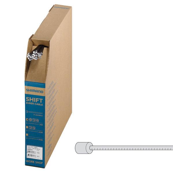 Shimano Schakel Binnenkabel 1.2 x 2100mm (100 pieces)