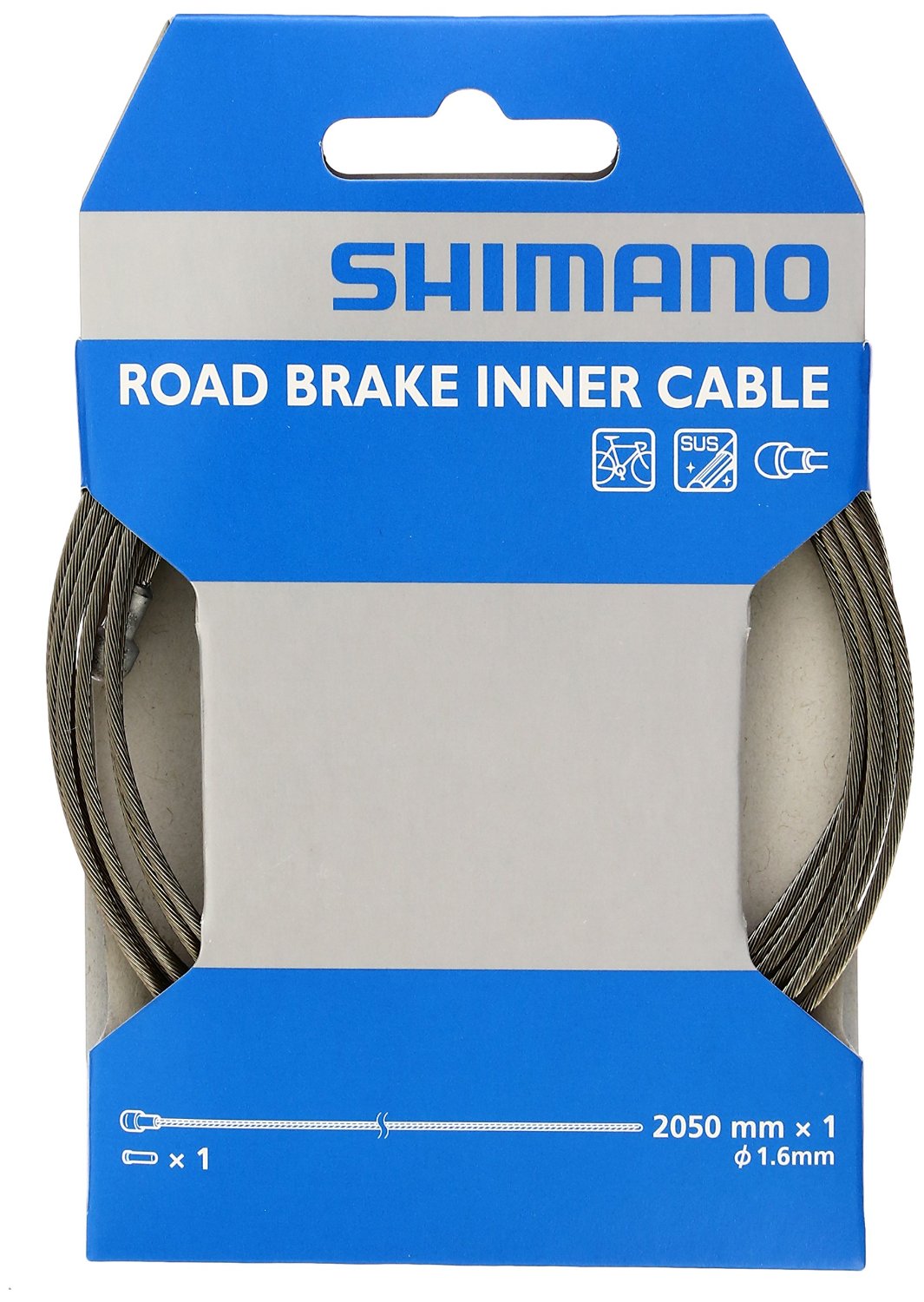 Shimano Rem Binnenkabel Race Acciaio inossidabile 2050mm