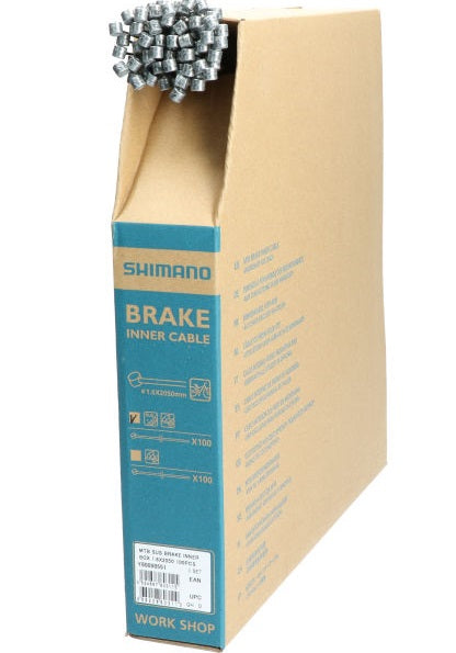 Cable de freno Shimano dentro de ATB Acero inoxidable 1.6-1700 (100º) Y80098551
