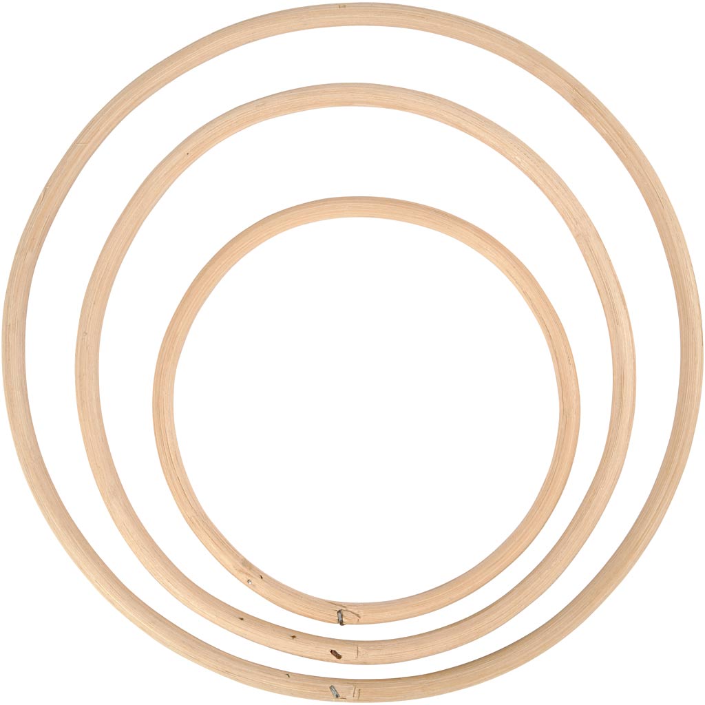 Creativ Company Bamboo Ring, 3st.