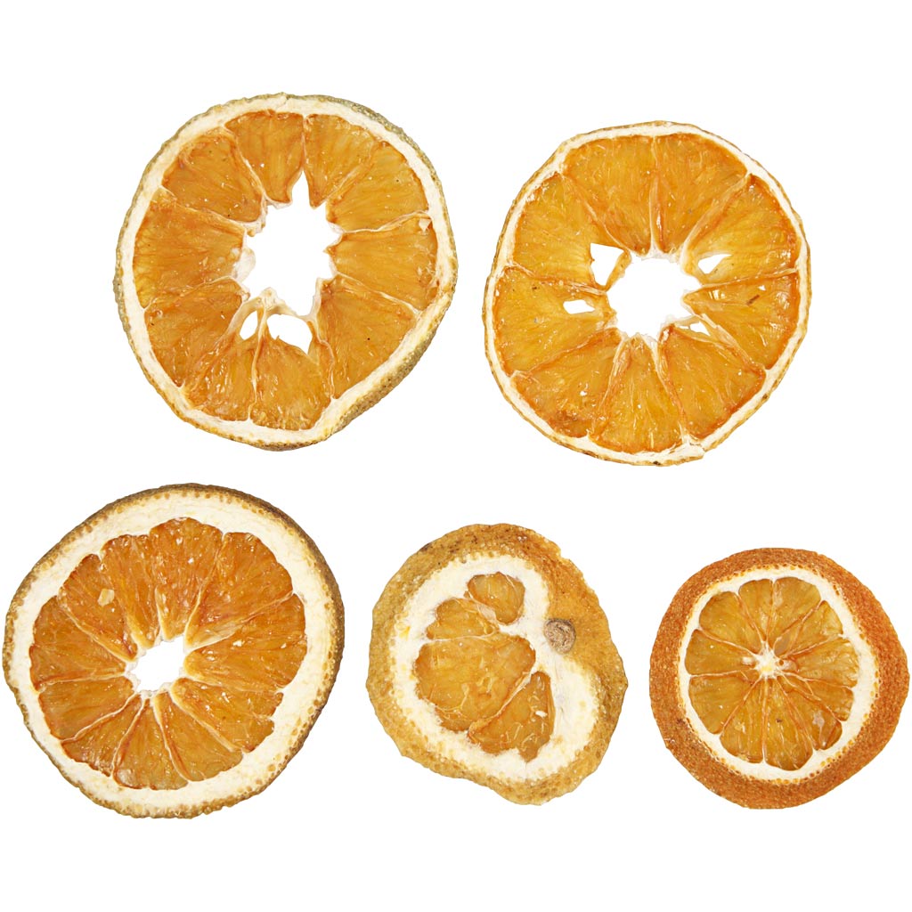Creativ Company dried pieces of orange, 5st.