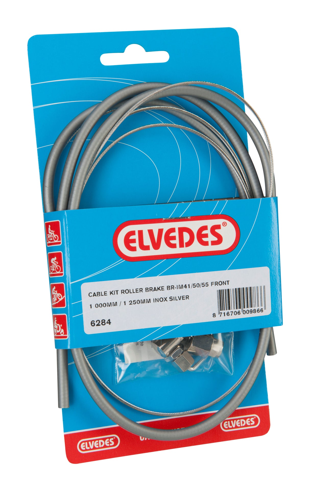Pro brzdový kabel Nexus Rollerbrake Cpl. Stříbro 6284