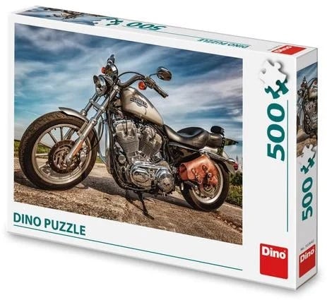 Dinotoys Dino Puzzle - Harley Davidson Motor - 500 pieces