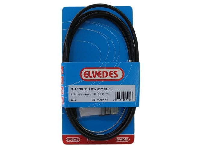 Brdní brzdový kabel vzadu s háčkem (univerzální)