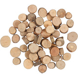 Creativ Company wooden disk 10-50 mm, 25 grams