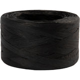 Creativ Company Paper Raffia Garn schwarz, 100 m