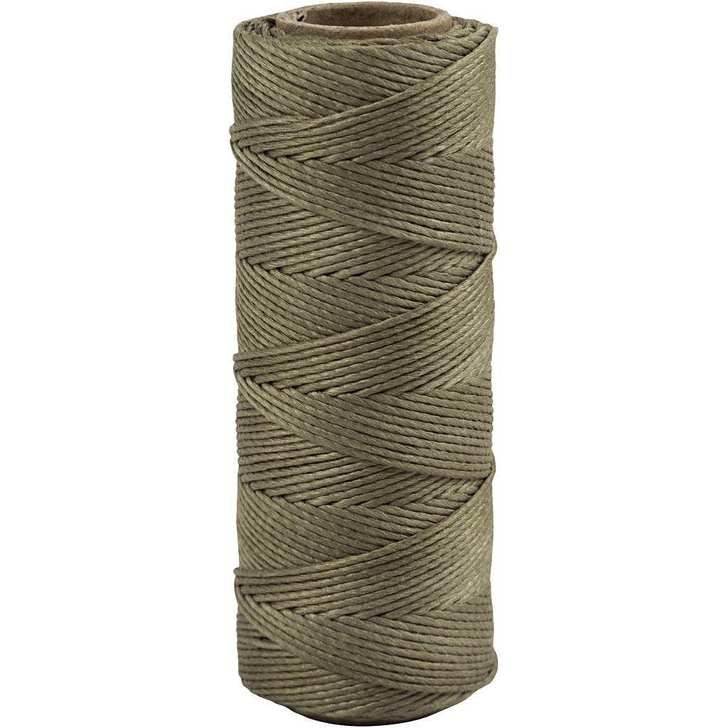 Creativ Company Bamboekoord Olive Bruin, 65 m