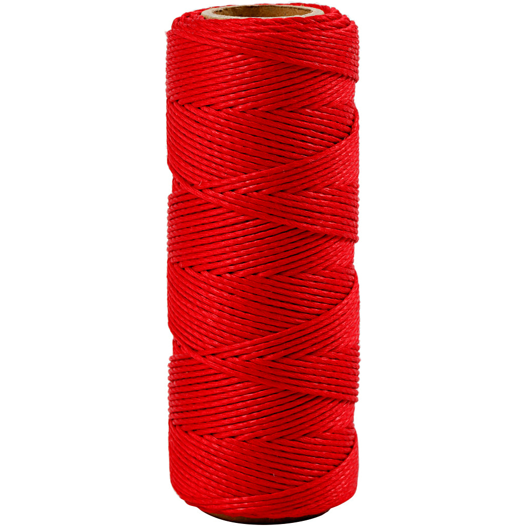 Creativ Company Bamboekoord Rood, 65m