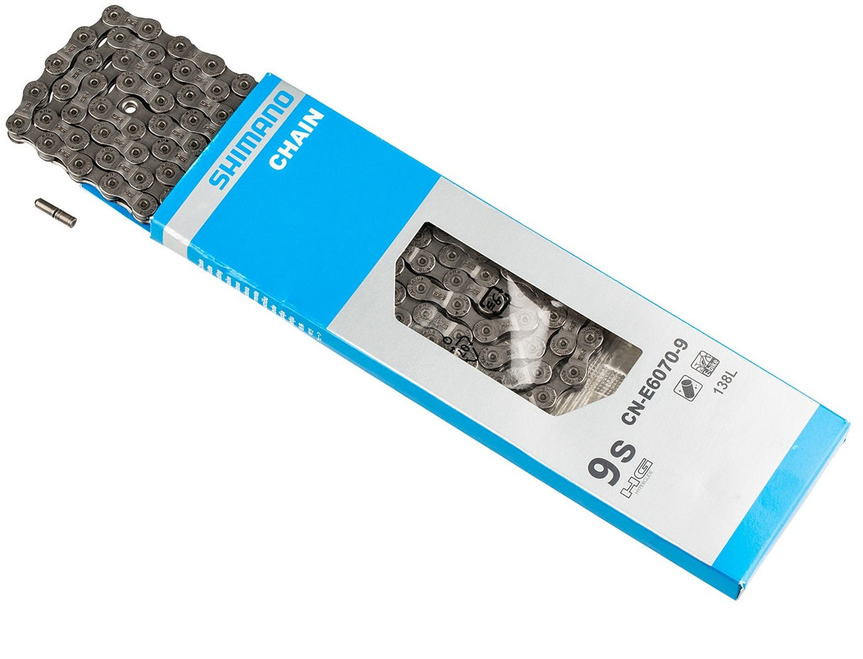 Shimano CN-E6070 Elektromos kerékpáros lánc 138 Ezüst linkek
