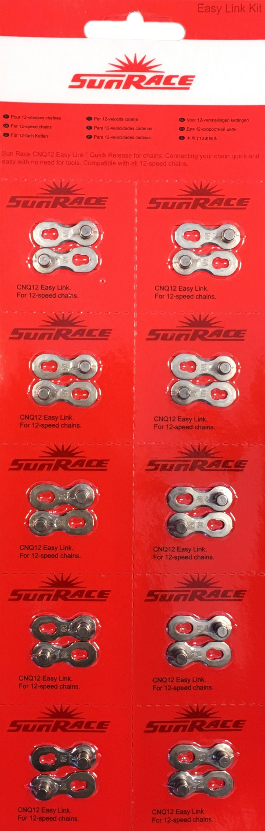 Sunrace forbindelsesled ez link 12 speed pr