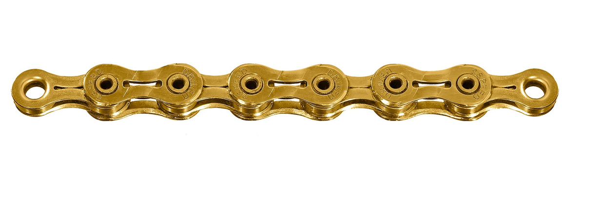Naszyjnik Sunrace 9 prędkość CNM9Z 116 SCHAKELS TI-NITRIDE GOLD