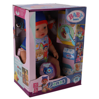 Baby geboren Jonas 43 cm (Junge)