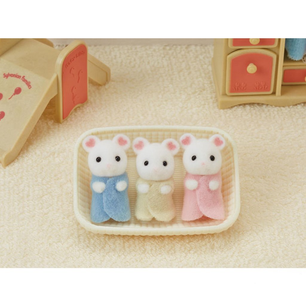 Sylvanske družine 5337 Triplets Marshmellow Muis