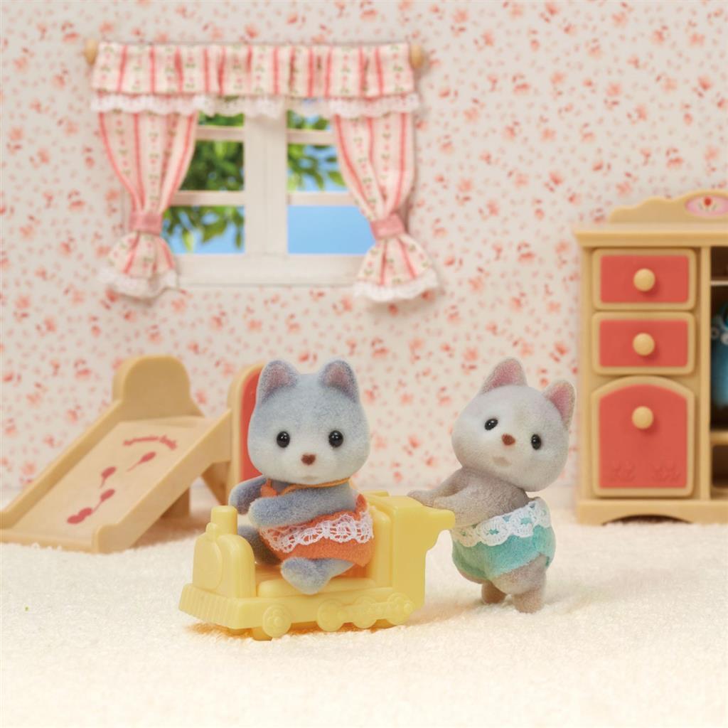 Sylvanianské rodiny 5638 Husky dvojčata