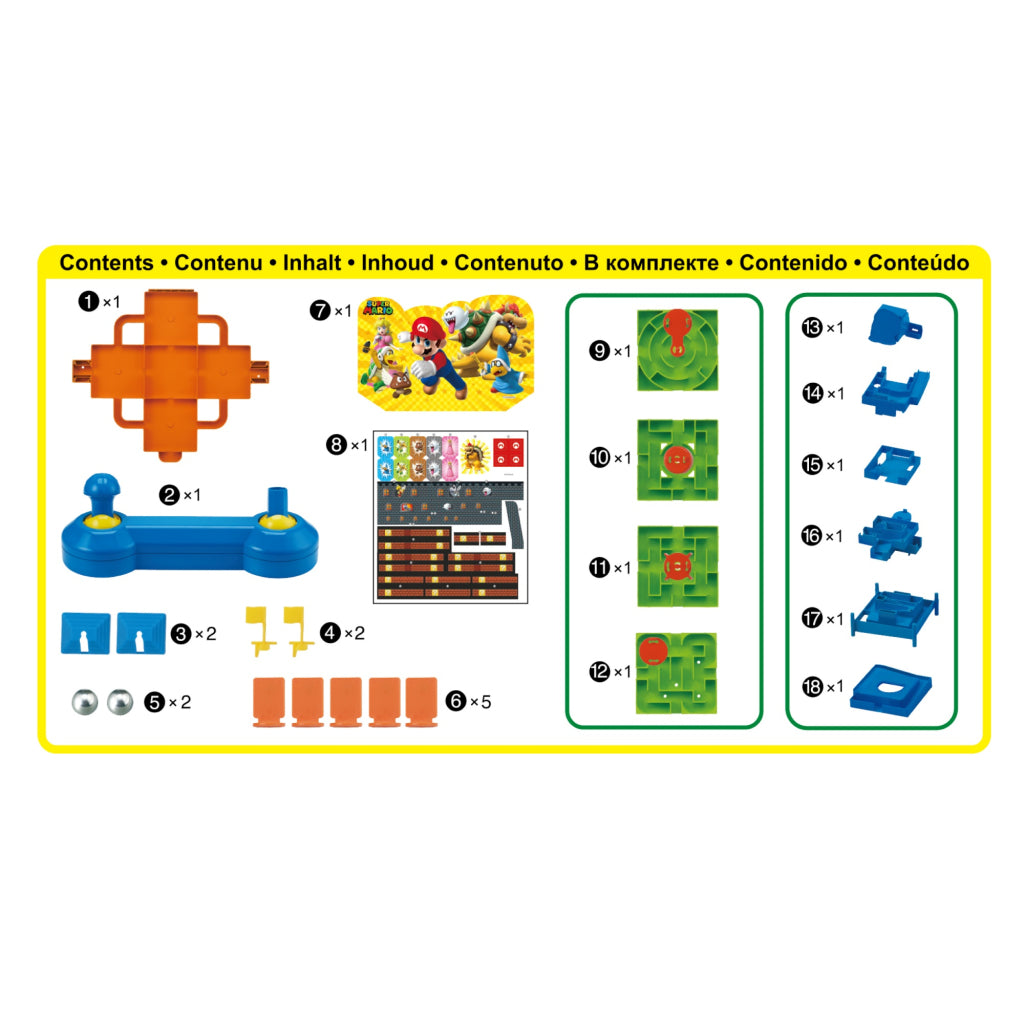 Epoch Nintendo Super Mario Doolhof Game