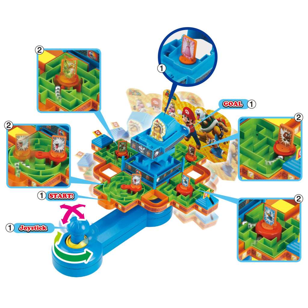 Epoch Nintendo Super Mario Doolhof Game