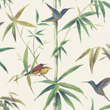 Wall North Noordwand Wallpaper Kolibri y Bamboo ECRU