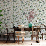 Wall North Noordwand Wallpaper Kolibri y Bamboo ECRU