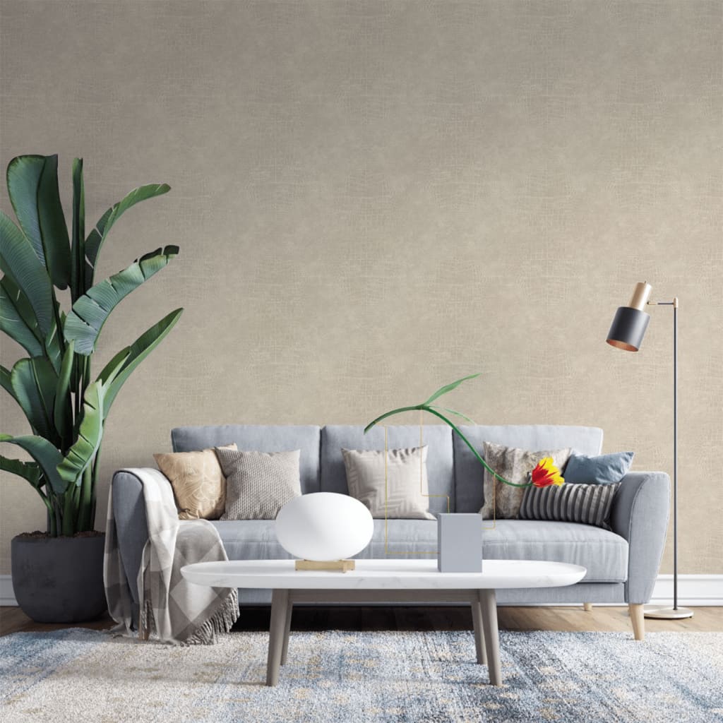 Papel de pantalla de Wall North Coco Beige