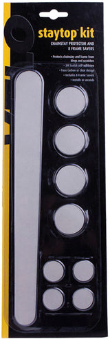 Velo Sticker Set per la protezione del Frame Fork RMS a 9 pezzi trasparente