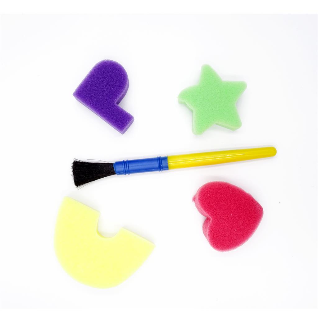 Tassupartiosormimaalaussetti vaaleanpunaisella esiliinalla