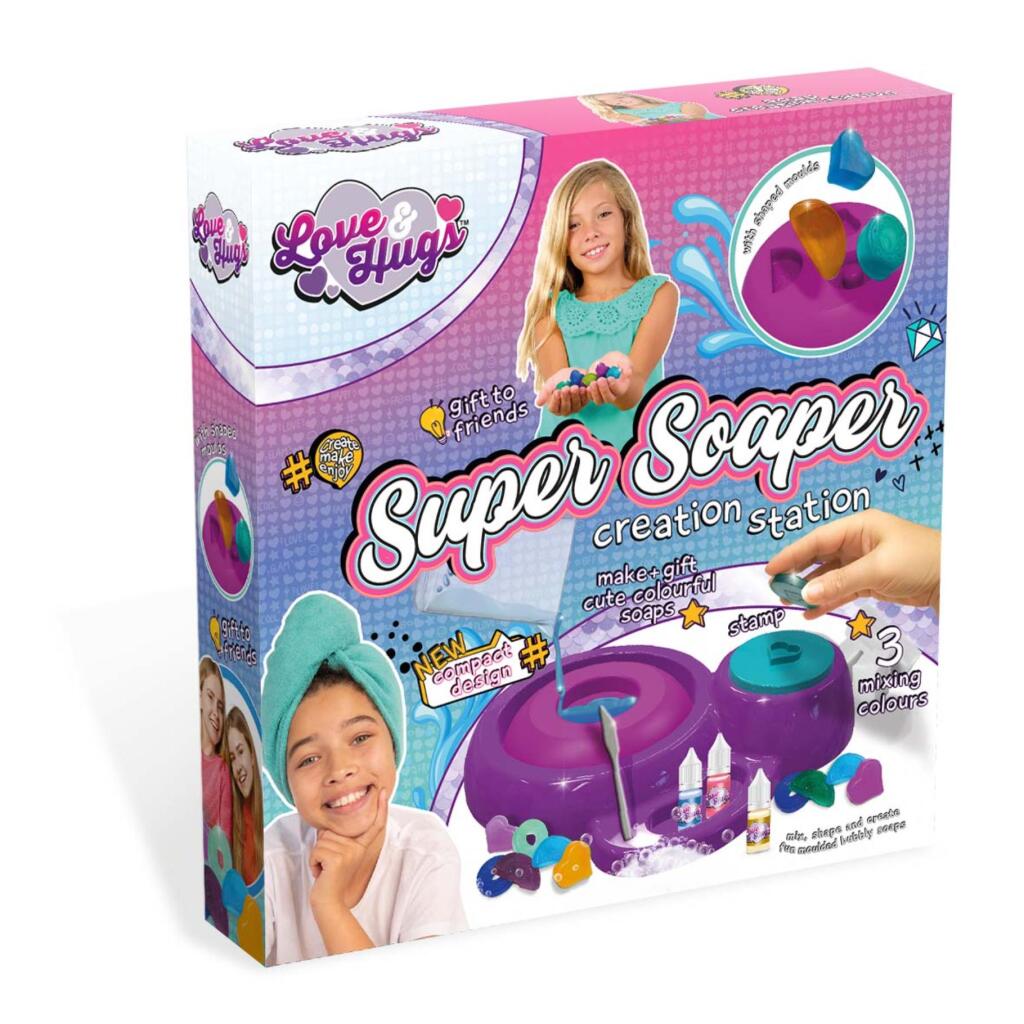 Láska objatia Vytvorte si vlastnú mydlovú stanicu