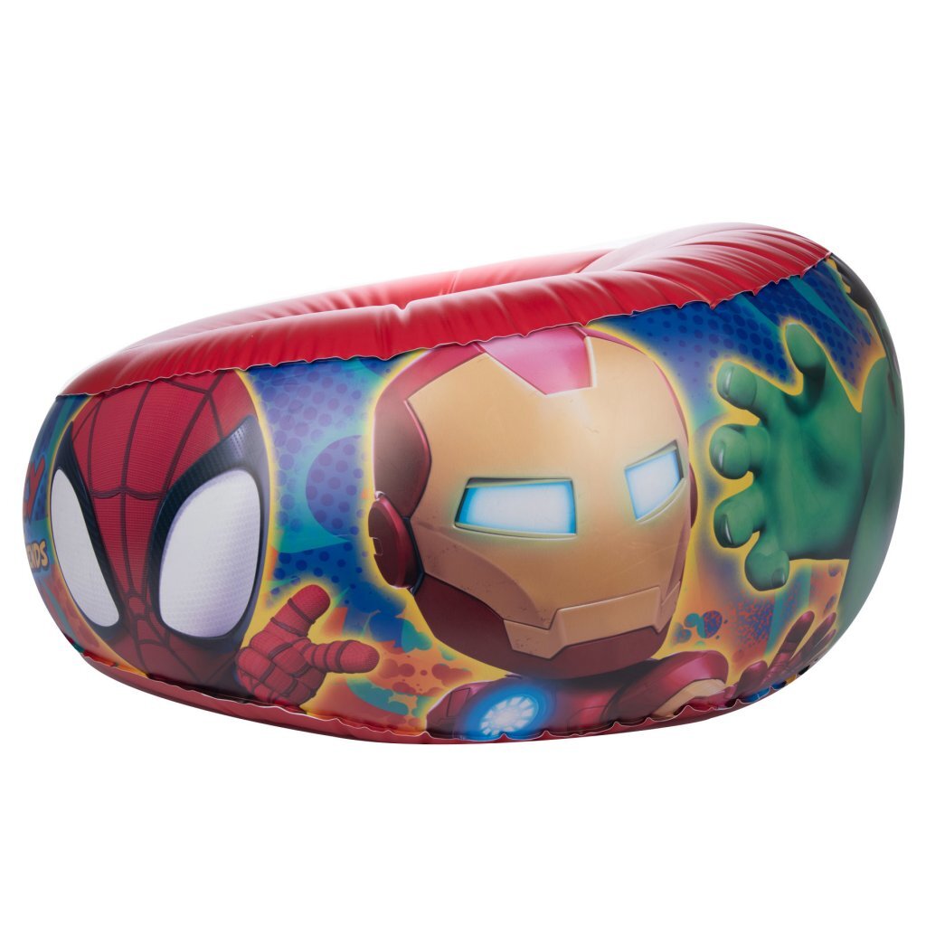 Marvel -Stuhl aufblasbare Spidey und Freunde